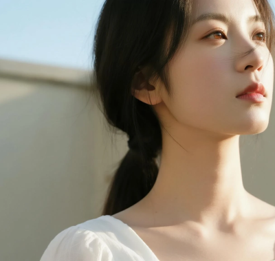 AI清新治愈电脑壁纸 | 森系自然少女清爽治愈高清套图