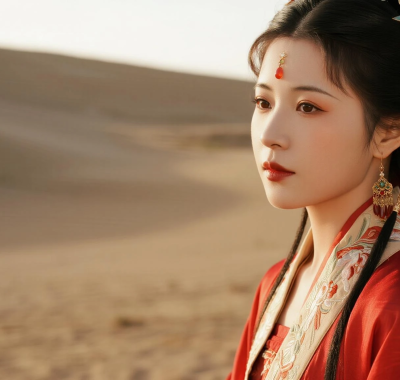 AI女神精品套图 | 红妆国风美人温婉倾城高清套图