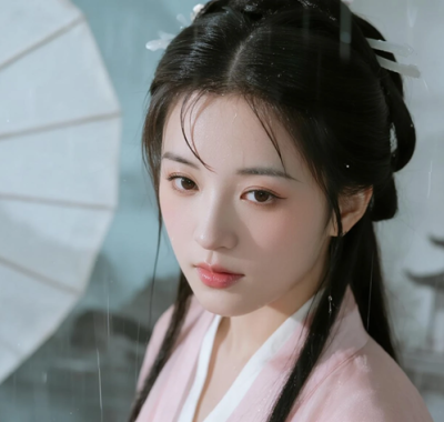 AI国风美人电脑壁纸 | 烟雨诗意美人古风柔情高清套图