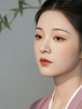 AI国风美人电脑壁纸 | 豆沙古风美人柔情温婉高清套图