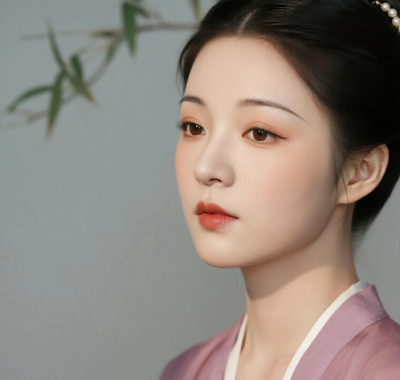AI国风美人电脑壁纸 | 豆沙古风美人柔情温婉高清套图