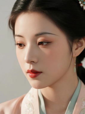 AI国风美人电脑壁纸 | 胭脂古风美人灵动倾城高清套图