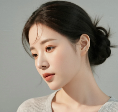 AI清新治愈电脑桌面壁纸 | 奶灰开衫温婉娴静女生8K超高清无水印套图