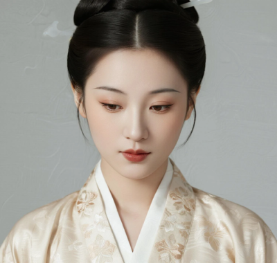 AI国风美人电脑桌面壁纸 | 米杏织金宋衫端庄仕女8K超高清无水印套图
