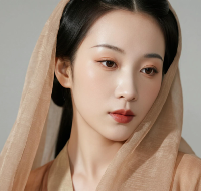 AI国风美人电脑桌面壁纸 | 汉代斗篷优雅女生8K无水印套图
