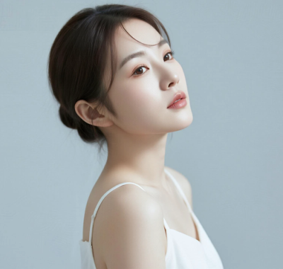 AI美图清新治愈电脑桌面壁纸 | 纯白长裙纯净悠然女生8K超高清无水印套图
