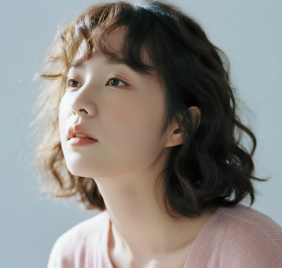 AI美图清新治愈电脑桌面壁纸 | 藕粉穿搭甜美雅致女生8K超高清无水印套图