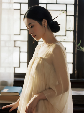 新中式雅致女生高清AI壁纸 | 东方美学套图