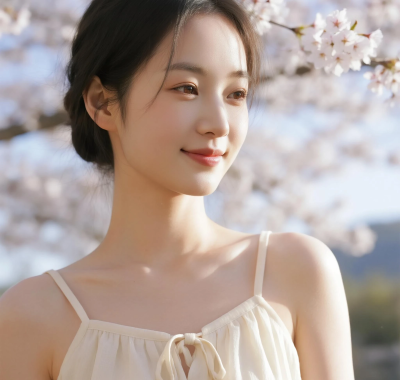 4K清新治愈女生手机AI壁纸 | 春日阳光温柔竖屏套图
